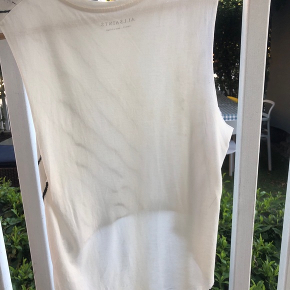 Allsaints tank. WORN ONCE. - Picture 3 of 3